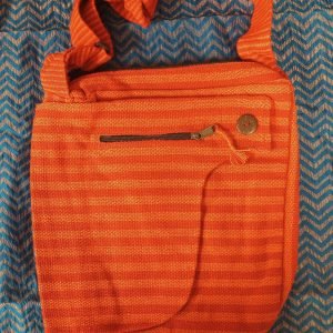 Cotton Crossbody Bag