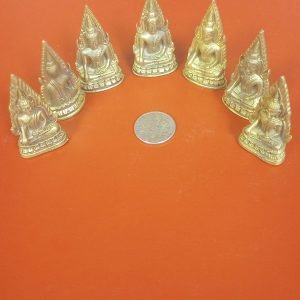 3 inches 7 Brass Buddha Staues