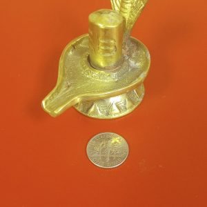 Shiva Linga and Coin