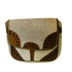 Ladies Side Bag (Hemp Cotton Leather)