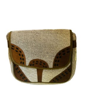 Ladies Side Bag (Hemp Cotton Leather)